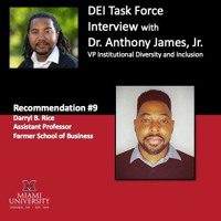 Del task force interview with dr anthony james.
