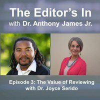 The editor's in with dr joyce sandoval and anthony james.