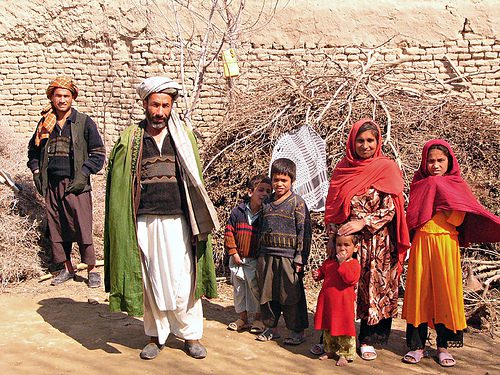 A group of people posing for a picture.